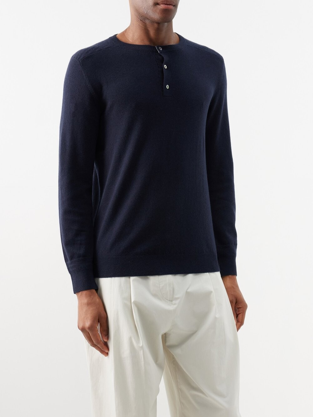 

Кашемировый топ mr darlington henley Arch4, синий