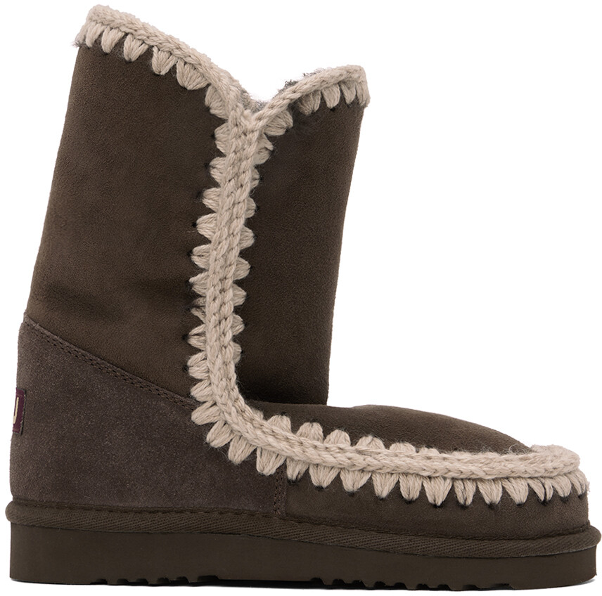 

Ботинки Mou Brown 24 из овчины