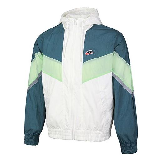 Куртка Nike Sportswear Windrunner+ Hooded Jacket Men White, белый original new arrival 2018 nike sportswear windrunner men s jacket hooded sportswear