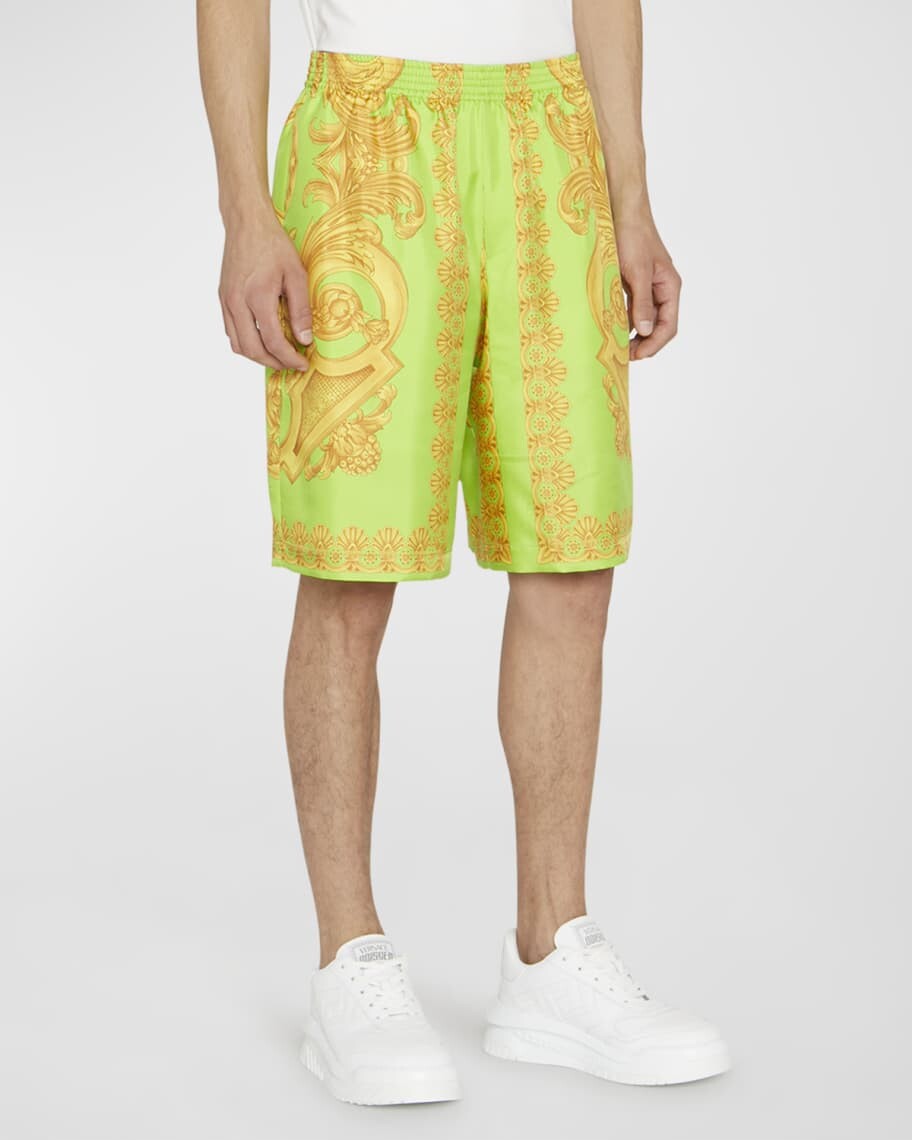 

Мужские шелковые шорты Barocco 660 Versace