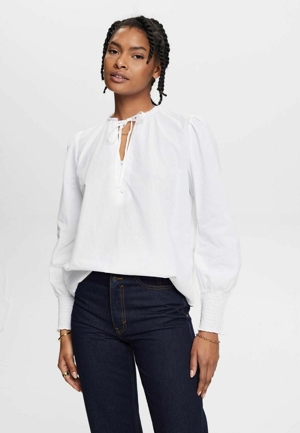 

Блуза edc by Esprit, белый