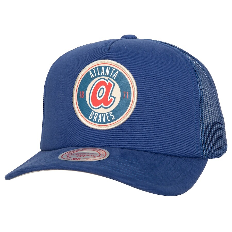

Бейсболка Mitchell & Ness Atlanta Braves, роял