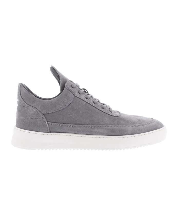 

Замшевые низкие кеды Filling Pieces, серый