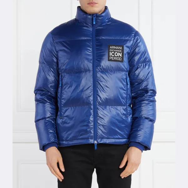 

Puchowa куртка классического кроя Armani Exchange, синий