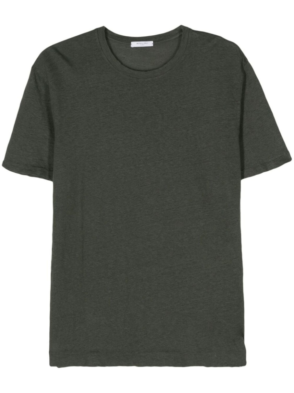 

Boglioli linen jersey T-shirt, зеленый