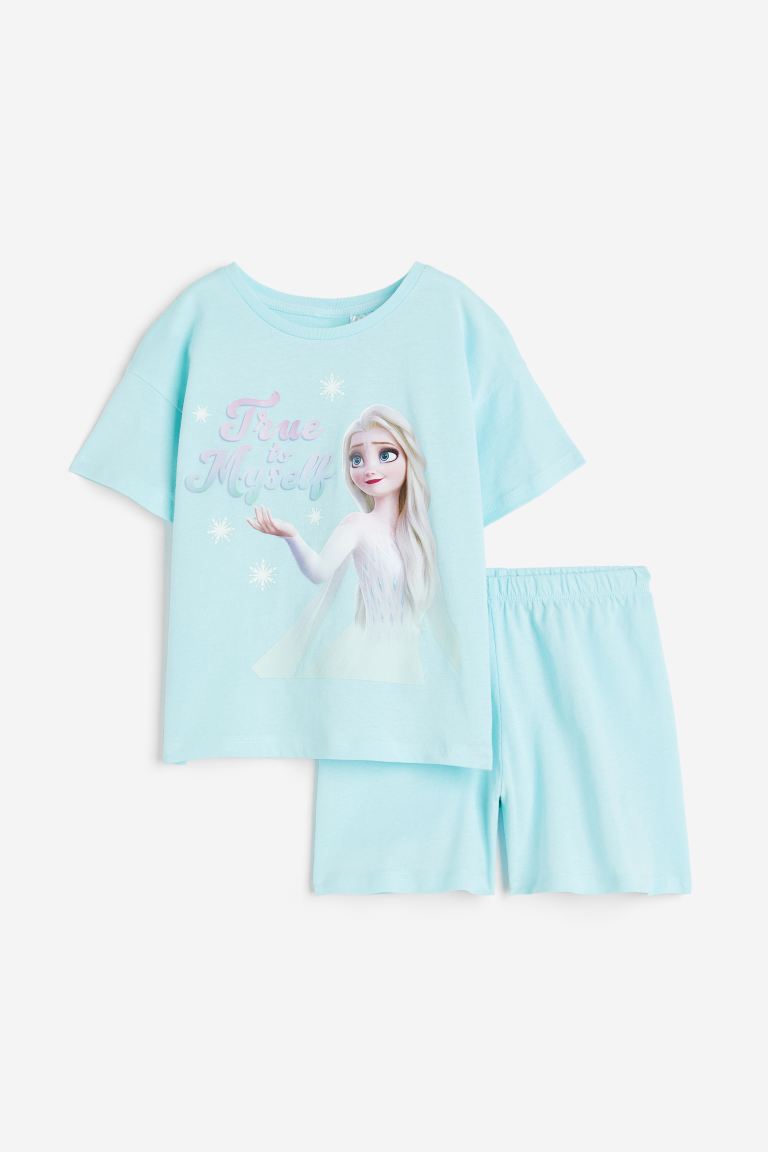 Пижама из джерси с принтом H&M