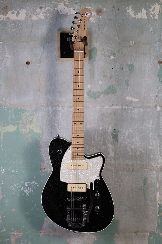 

Электрогитара Reverend Charger 290 Limited Edition with Bigsby Tailpiece 2023 - Black Sparkle w/Rosewood