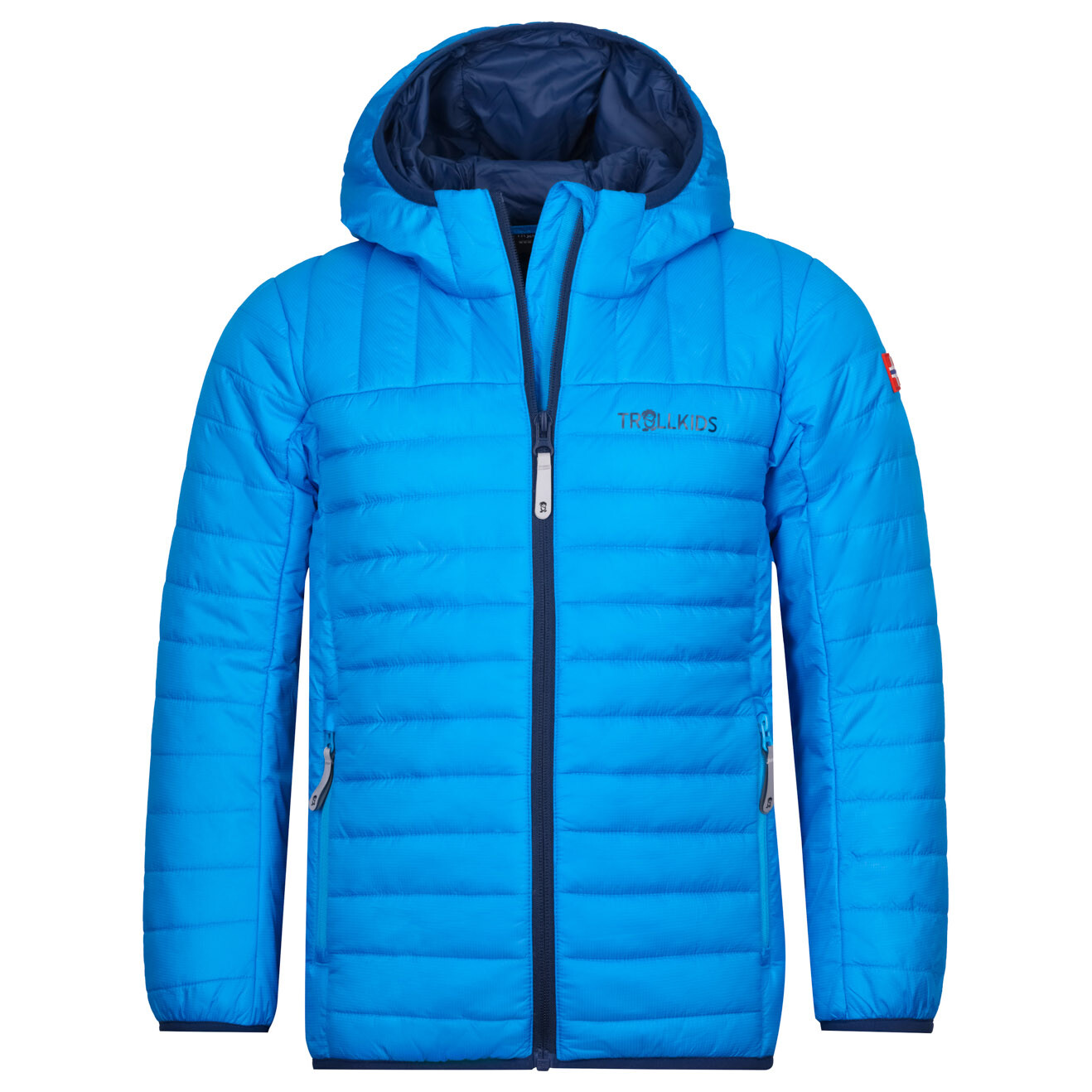 

Куртка из синтетического волокна Trollkids Kid's Eikefjord, цвет Vivid Blue/Mystic Blue, Зеленый