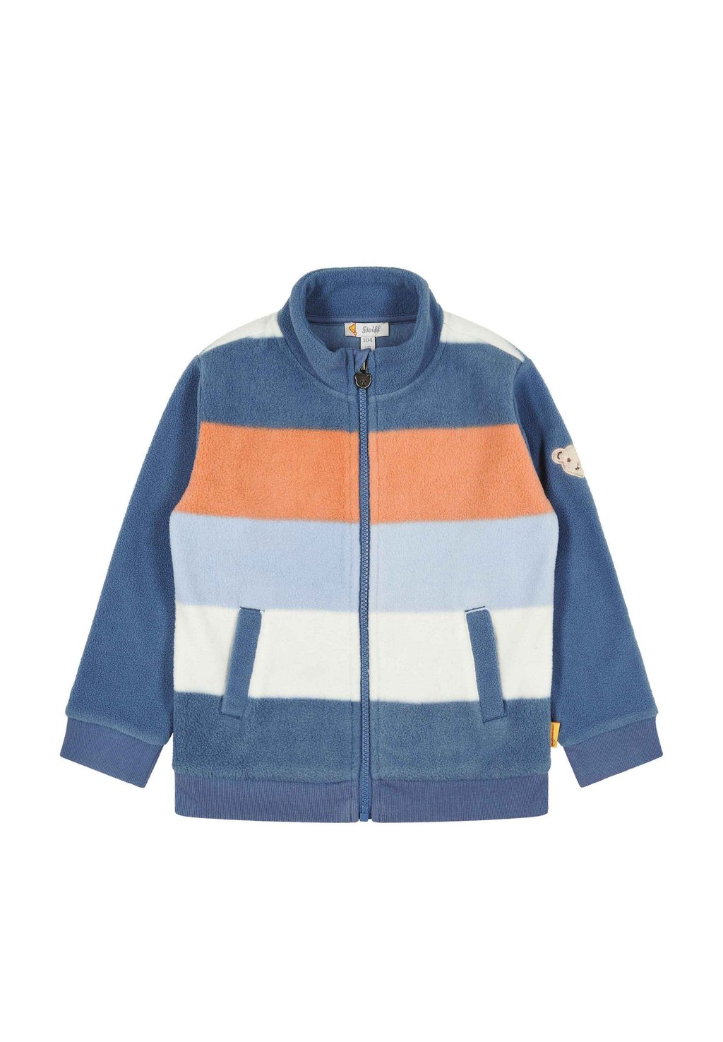 цена Флисовая куртка CATCHER Steiff, цвет bijou blue