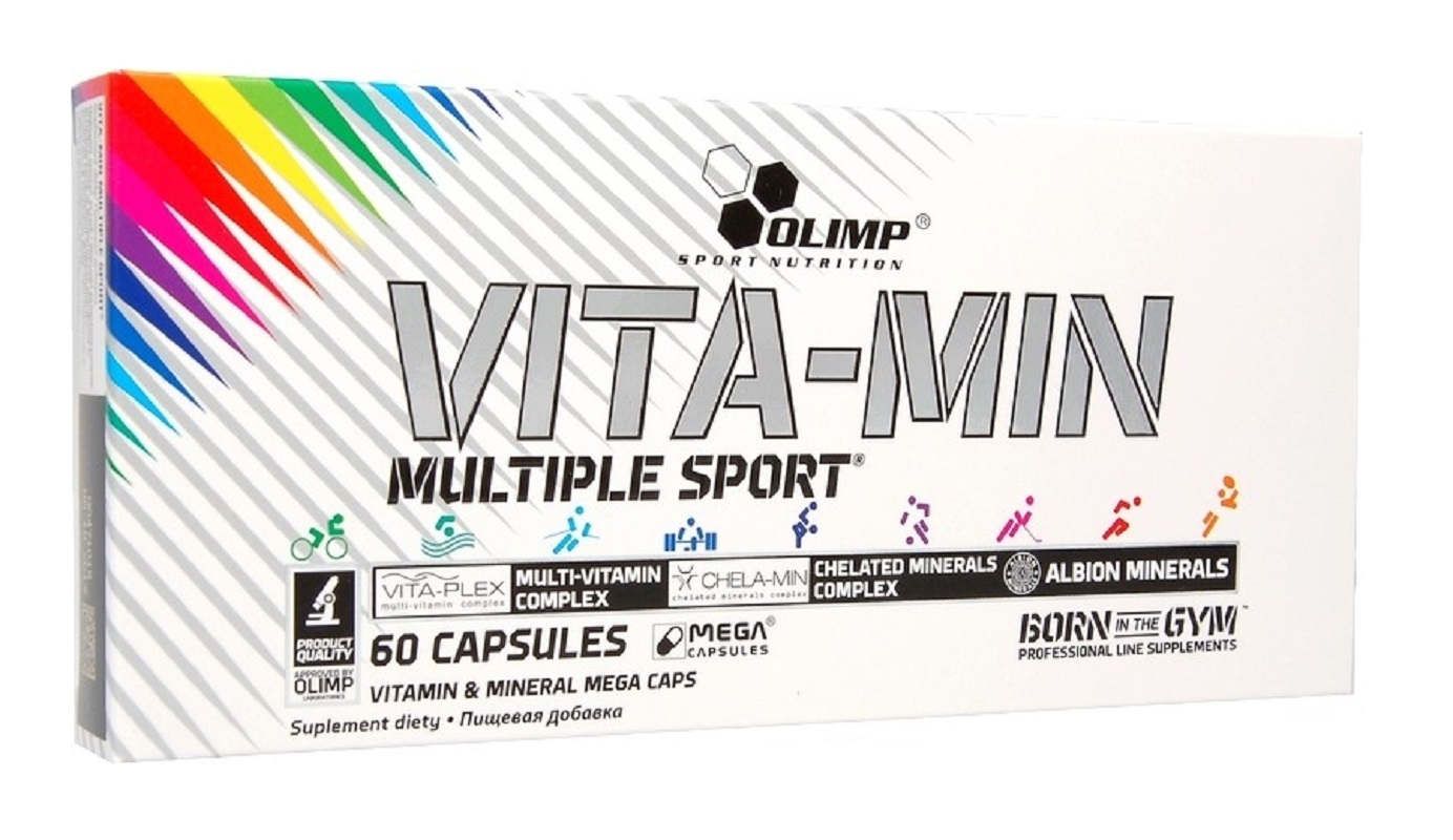 Olimp Vita-Min Multiple Sport набор витаминов и минералов, 60 шт.