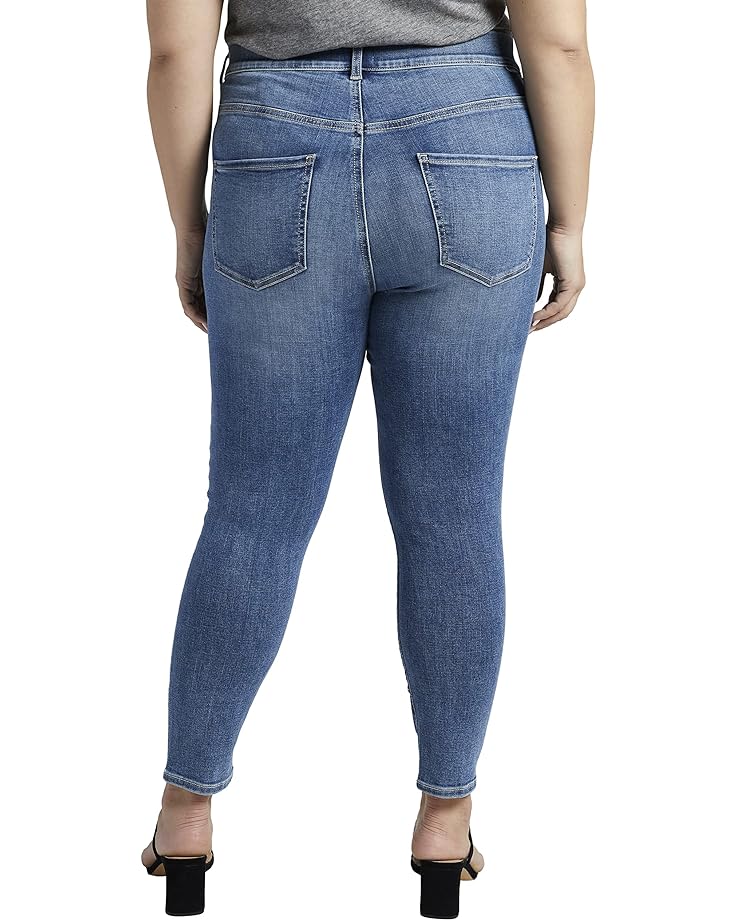 цена Джинсы Jag Jeans Plus Size Valentina Skinny Crop, цвет Boardwalk