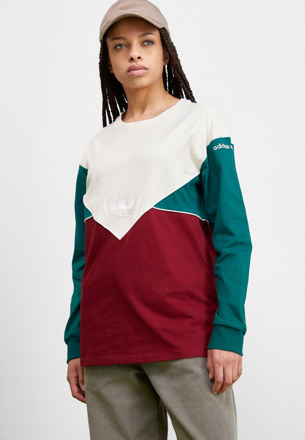 

Рубашка с длинным рукавом adidas Originals
