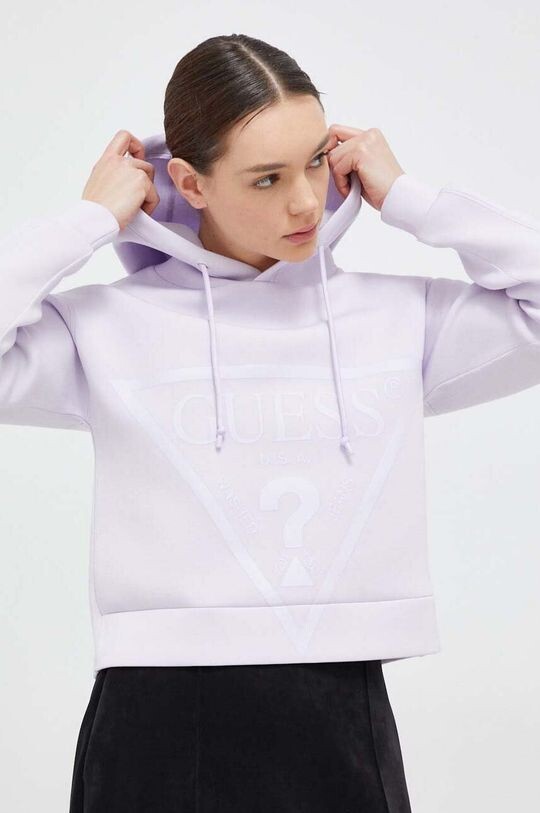 

Фуфайка Guess, фиолетовый