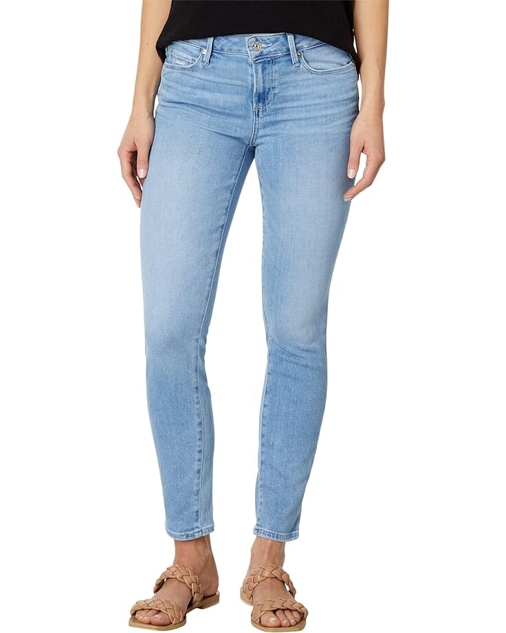 

Джинсы Paige Verdugo Ankle in Sky Touch Distressed, цвет Sky Touch Distressed
