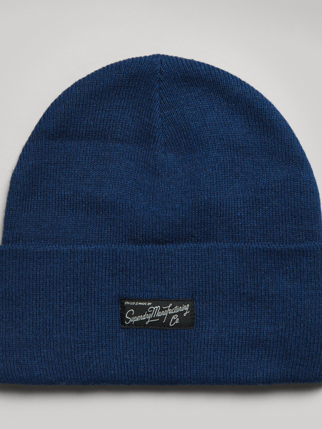 

Базовая шапка-бини с логотипом Superdry, морской
