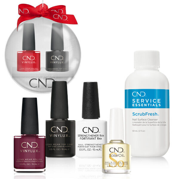 

Восстанавливающий набор «рождественский декаданс» Cnd Vinylux, 1 комплект