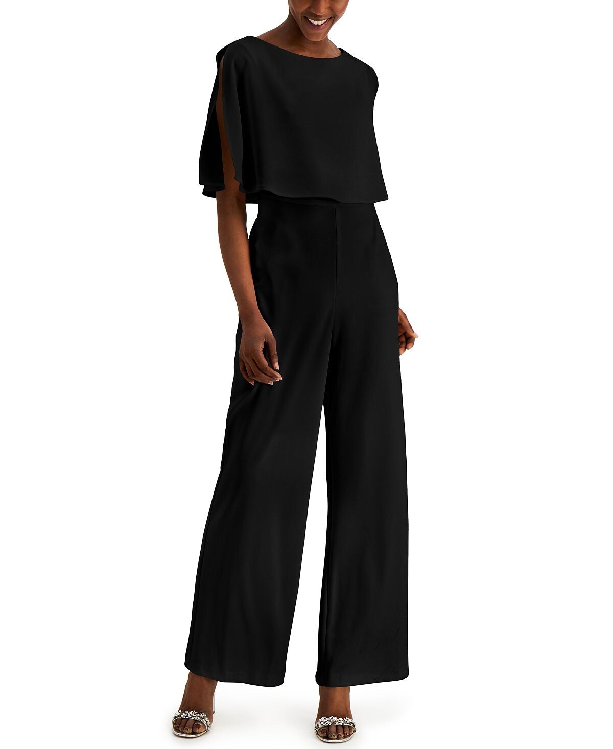 

Комбинезон Petite Popover Connected, черный