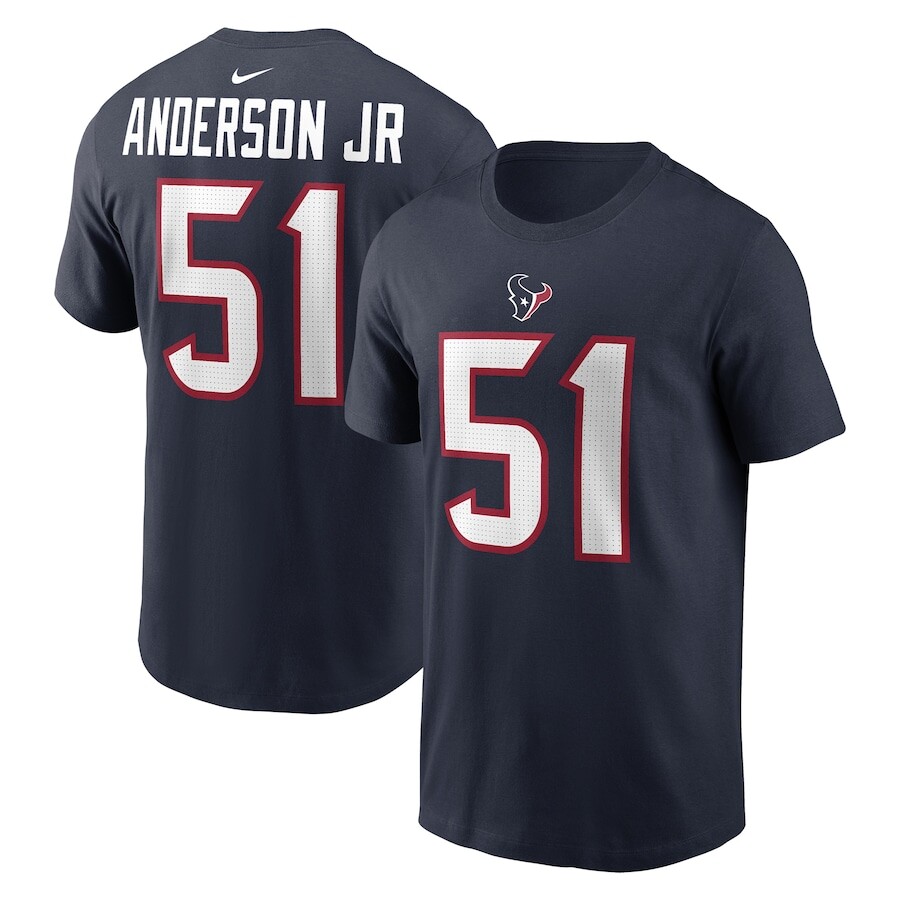 

Футболка с именем и номером Nike Houston Texans, нави