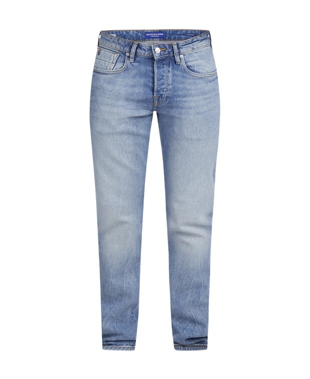 

Джинсы узкого кроя Scotch & Soda, светло-синий