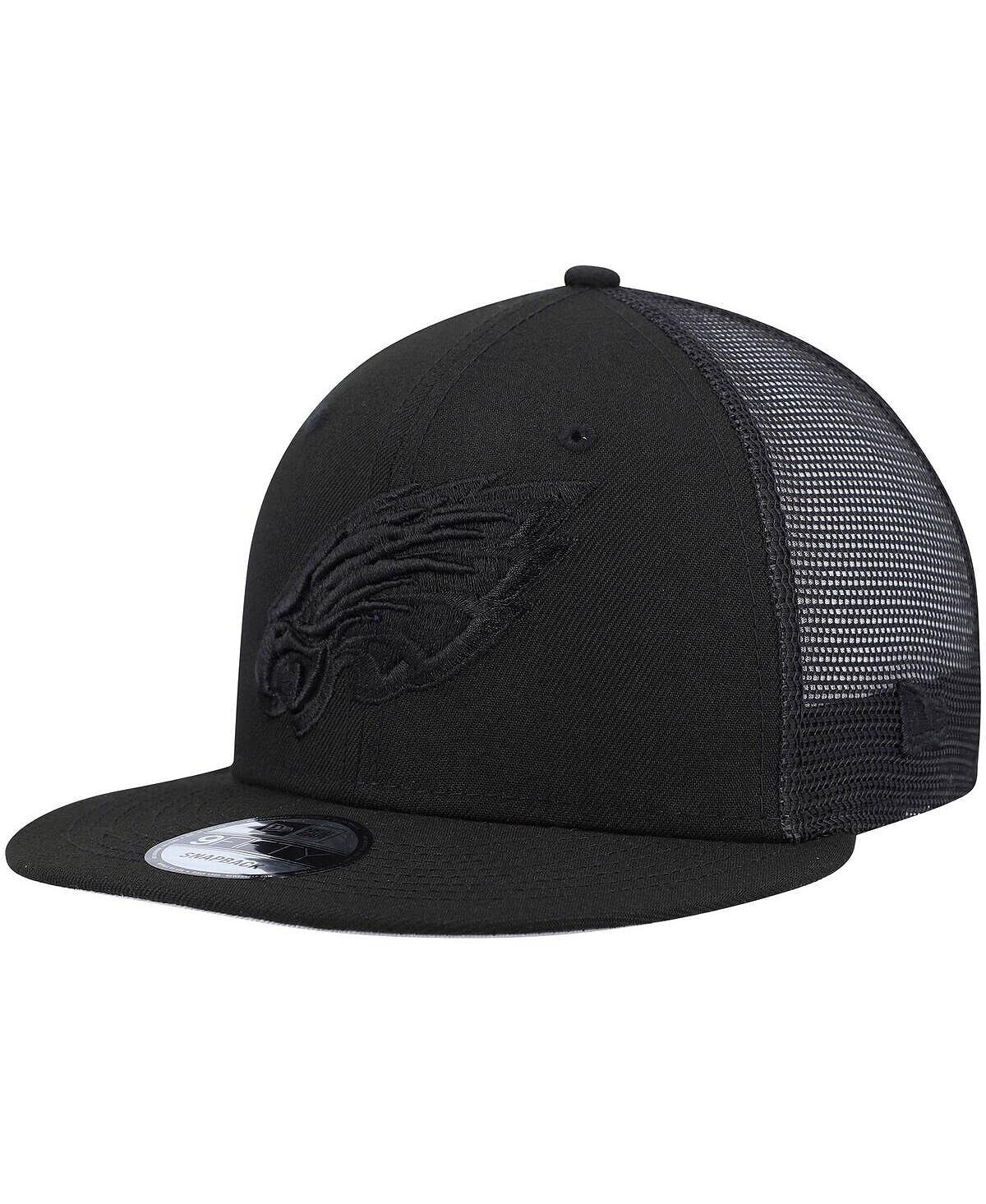 

Мужская черная кепка Philadelphia Eagles Classic 9Fifty Trucker Snapback New Era