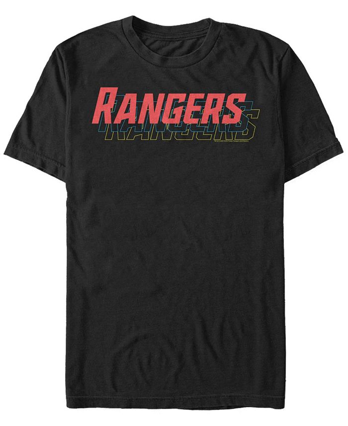 Мужская футболка с короткими рукавами Rangers Stack Fifth Sun, черный