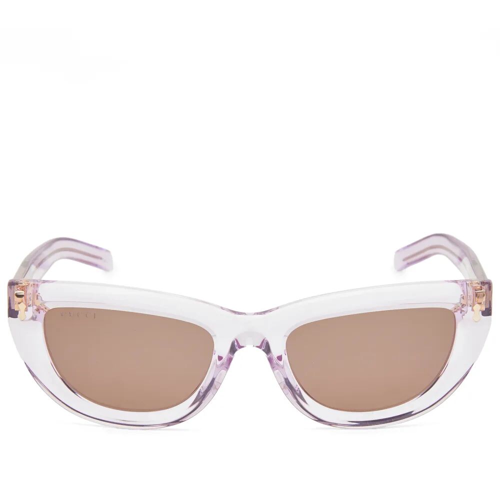 цена Gucci Eyewear Солнцезащитные очки Rivetto, фиолетовый
