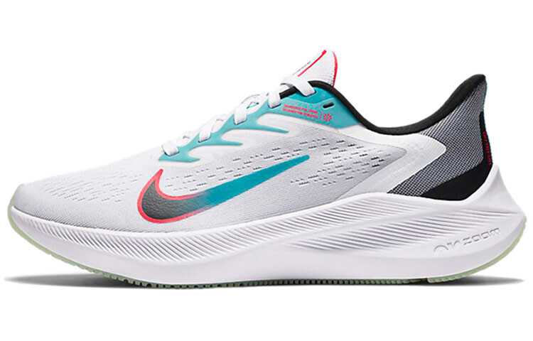 

Nike Wmns Zoom Winflo 7 'White Flash Crimson' Puma Белый/Зеленый
