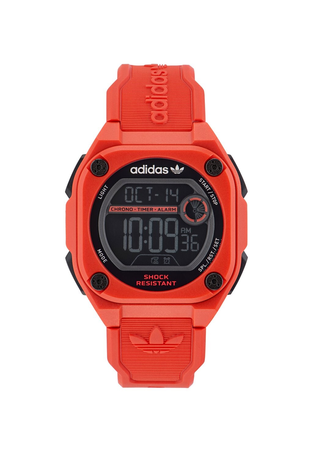

Цифровые часы City Tech Two adidas Originals, красный