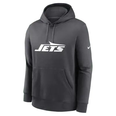

Худи Nike New York Jets Club Logo, цвет Anthracite