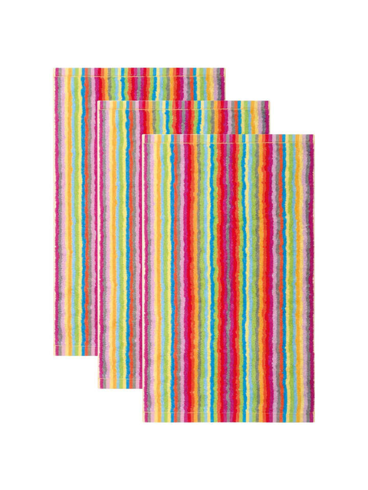

Гостевое полотенце Cawö 3er Pack, цвет multicolor