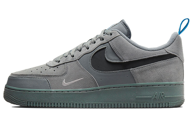 

Низкие низкие кеды Nike Air Force 1 Серый/Черный/Синий