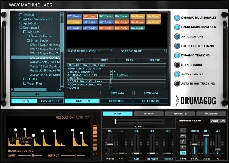 

WaveMachine Labs Drumagog 5 Pro
