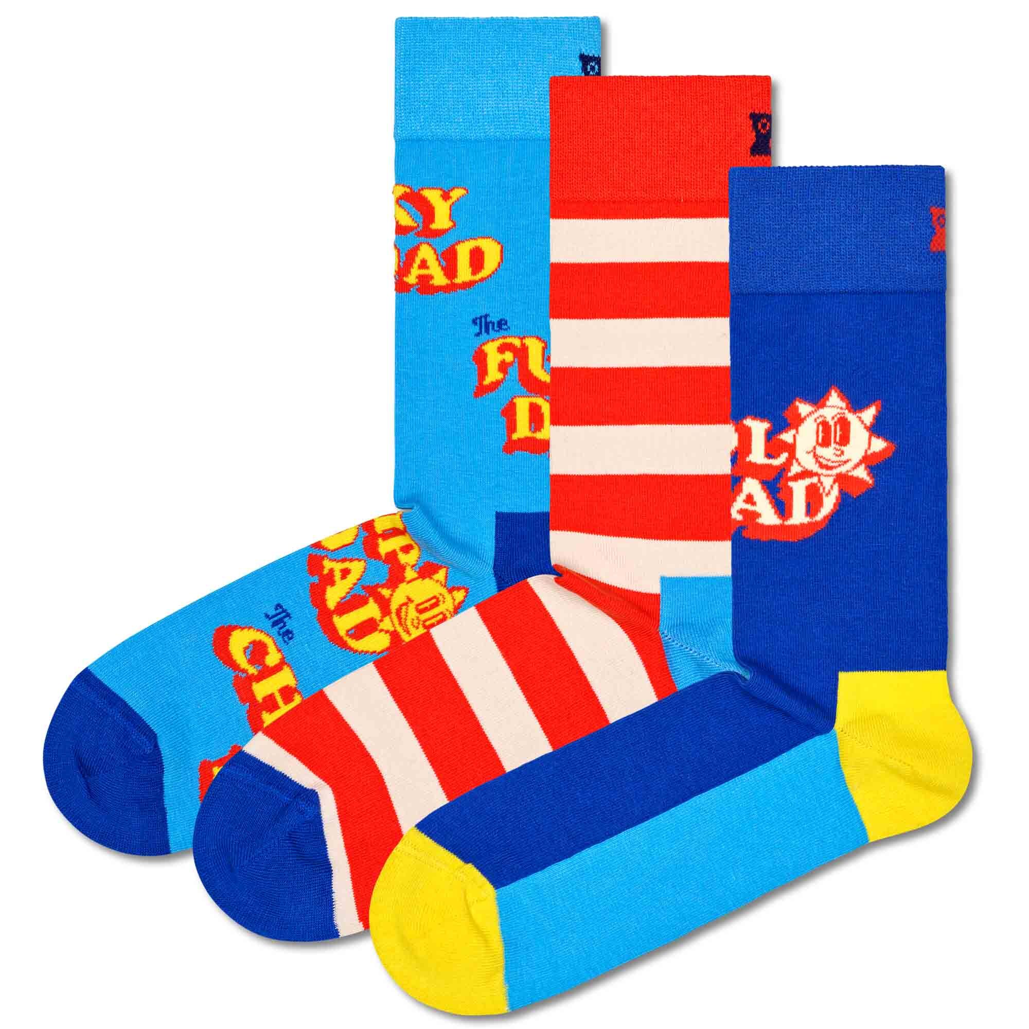 Носки Happy Socks 3 шт, цвет Father of the Year happy birthdays months of the year