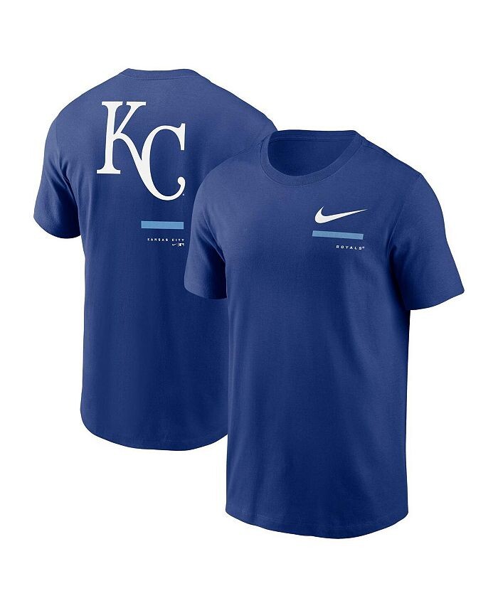 

Мужская футболка через плечо Royal Kansas City Royals Nike, синий