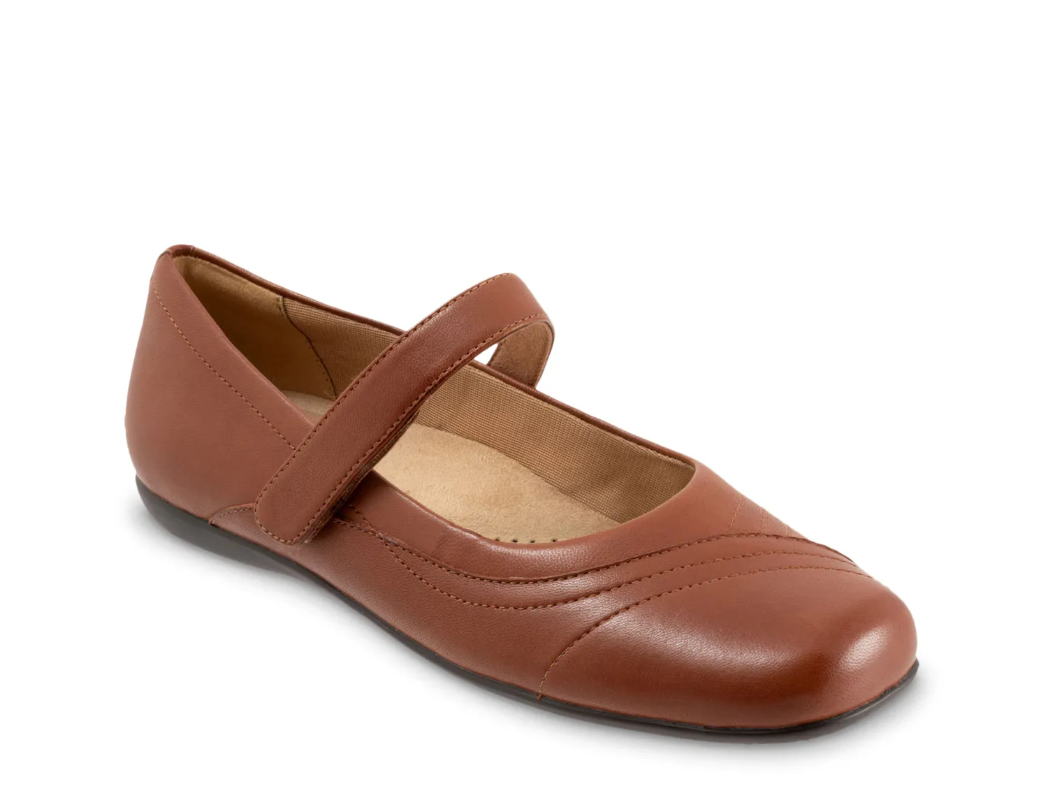 

Балетки Sherese Mary Jane Flat Trotters, цвет cognac