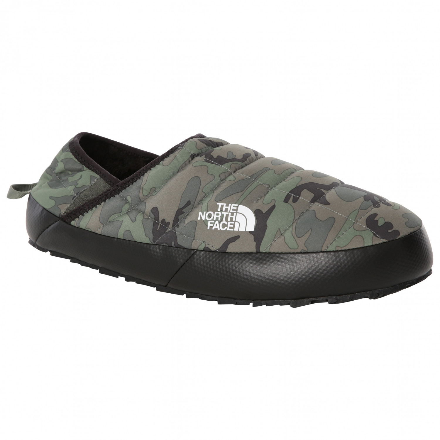 Домашние тапочки The North Face Thermoball Traction Mule V, цвет Thyme Brushwood Camo Print/Thyme
