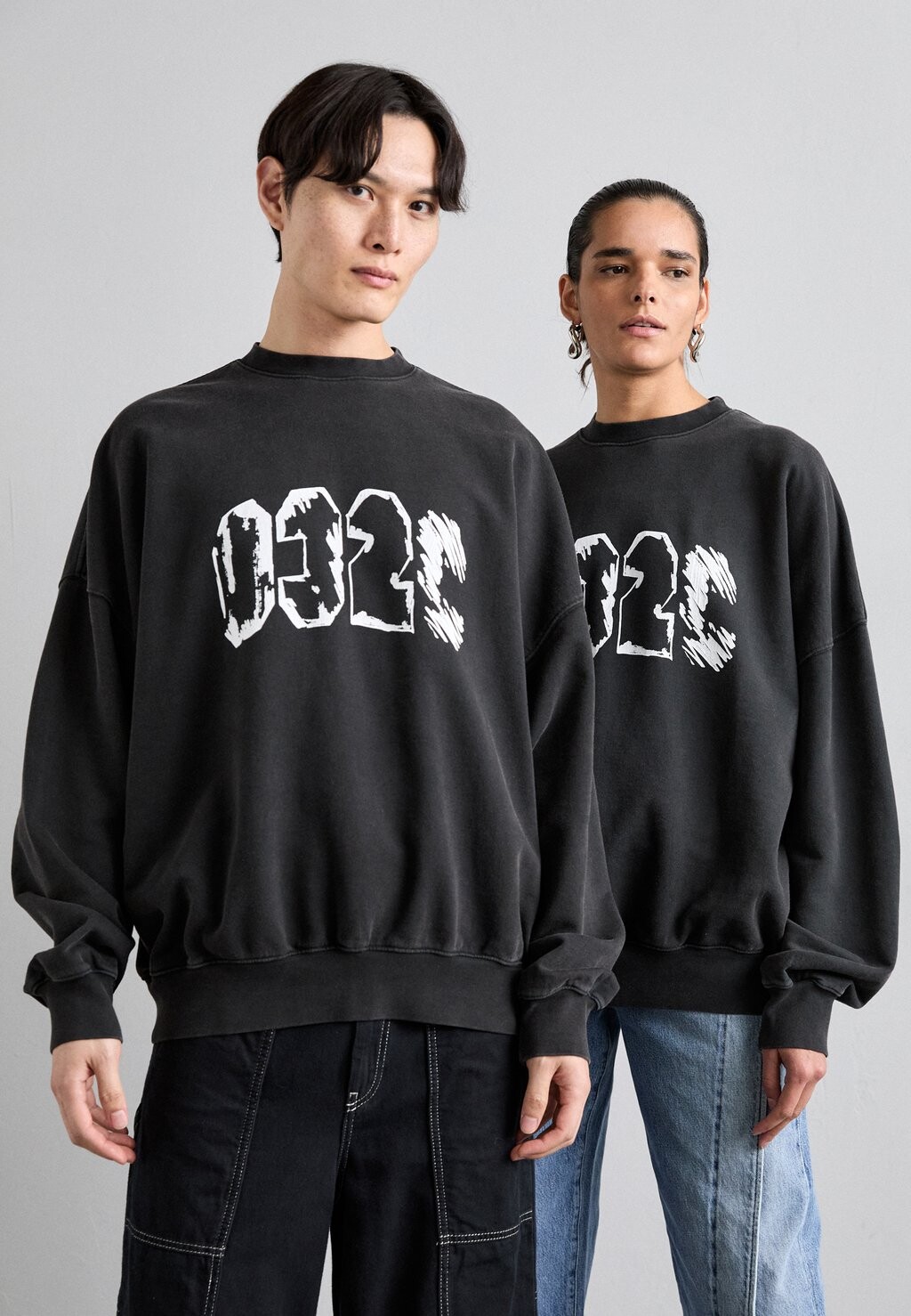 

Толстовка ETERNAL BUBBLE CREWNECK UNISEX 032c, цвет faded black