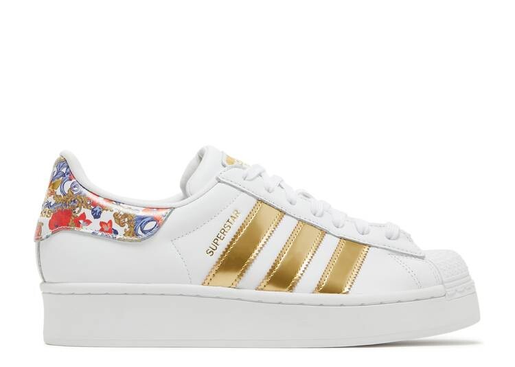 Кроссовки Adidas HER STUDIO LONDON X WMNS SUPERSTAR BOLD 'FLORAL', белый