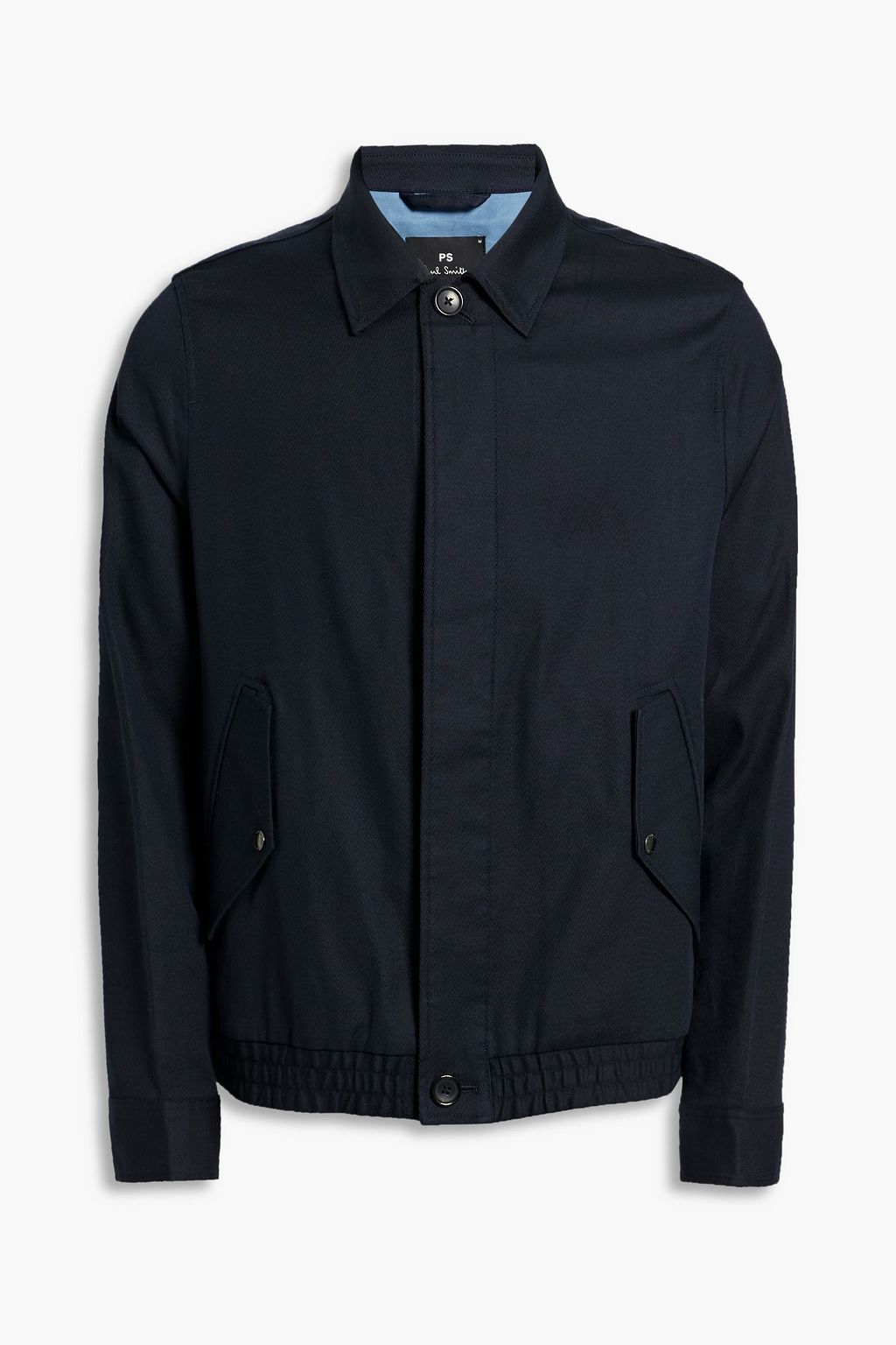 

Твиловая куртка Harrington из смесового хлопка PS PAUL SMITH, синий