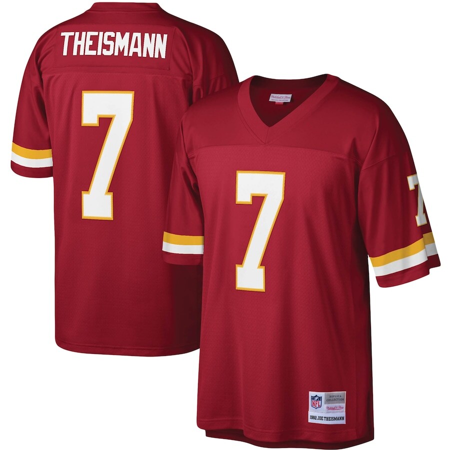 

Джерси Mitchell & Ness Washington Football Team, бордовый