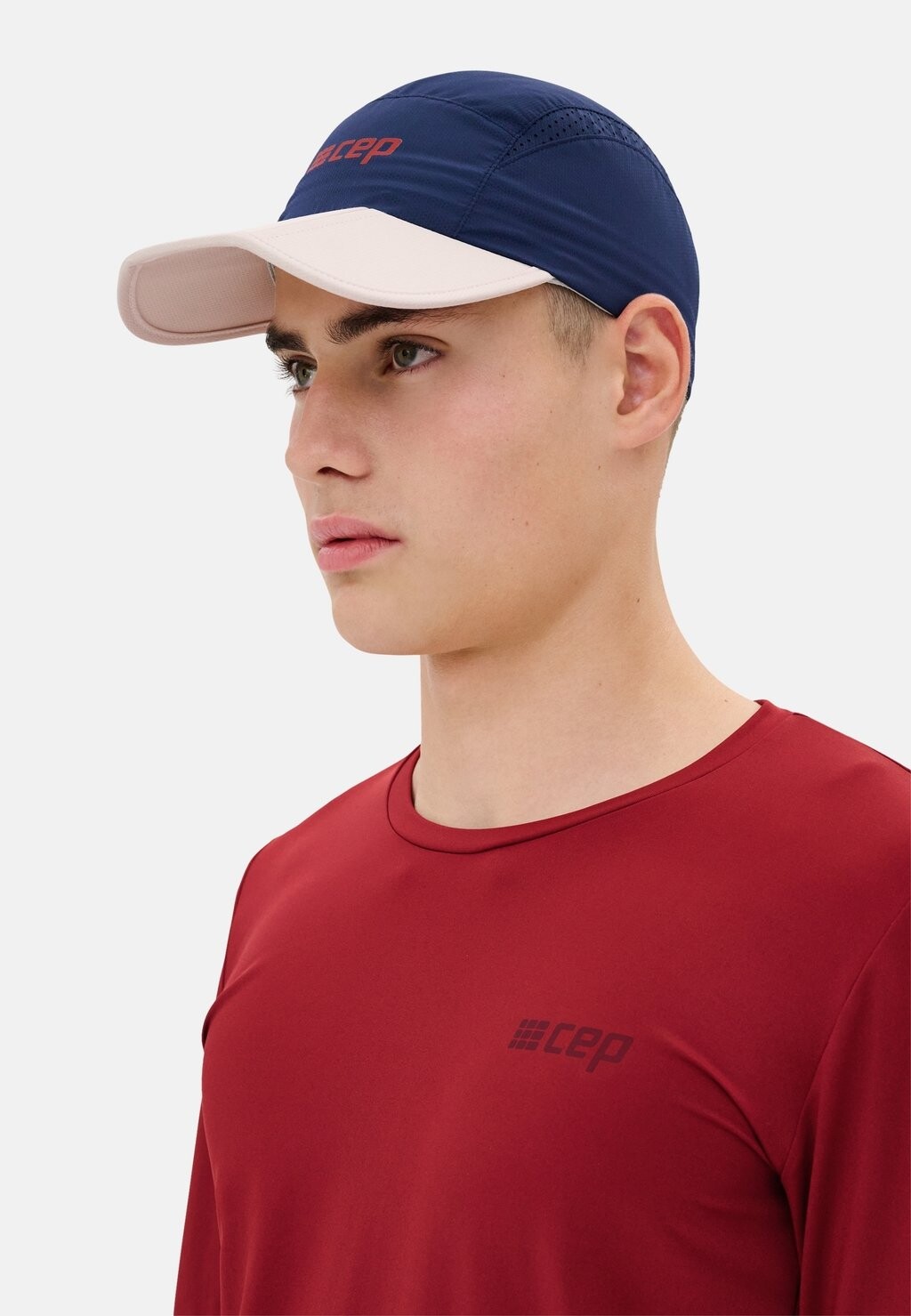 

Бейсболка THE RUN CAP UNISEX CEP, цвет dark blue cream