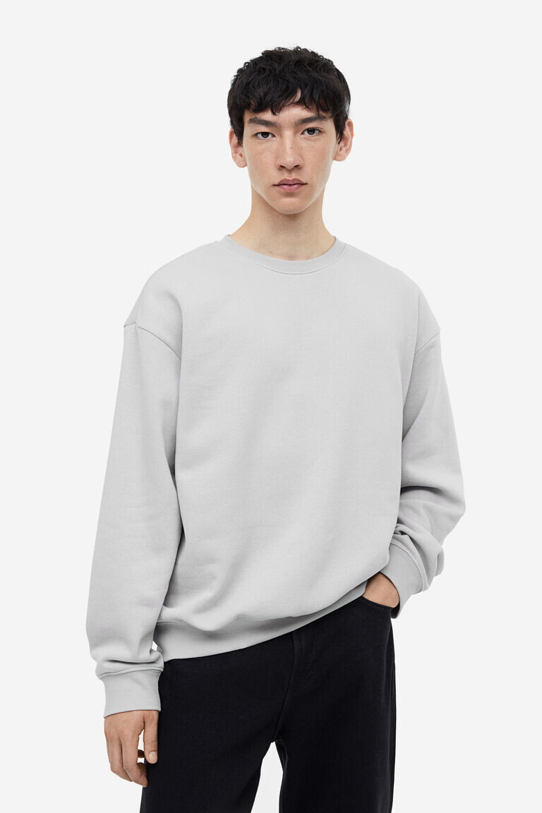 

Толстовка свободного кроя H&M, серый