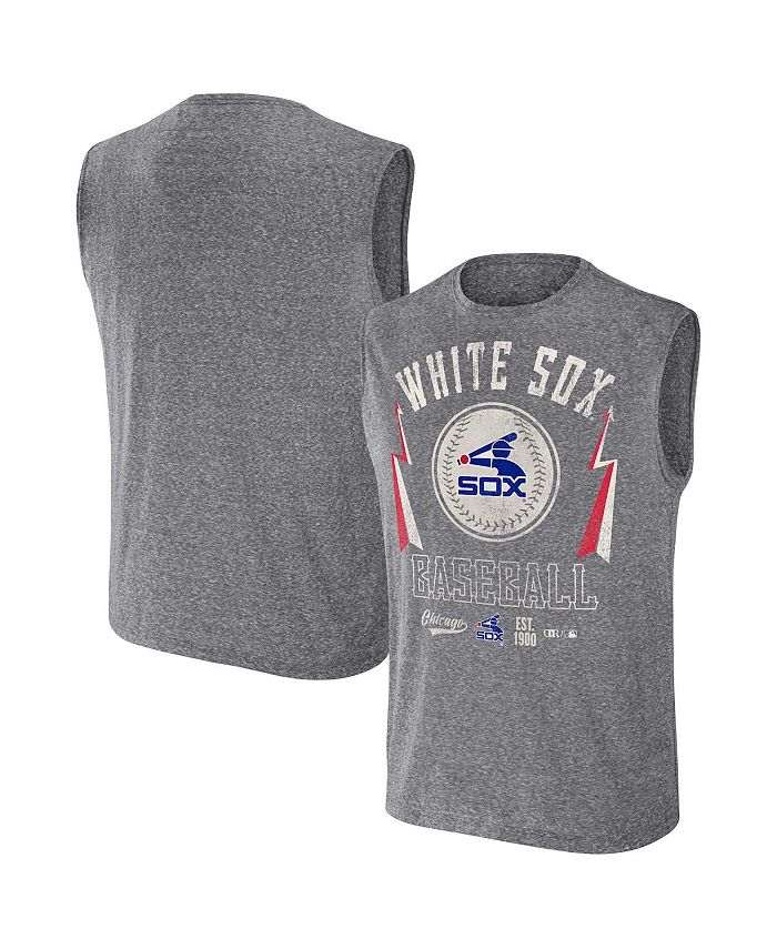 

Мужская майка Darius Rucker Collection от Charcoal Chicago White Sox Muscle Tank Top Fanatics, серый