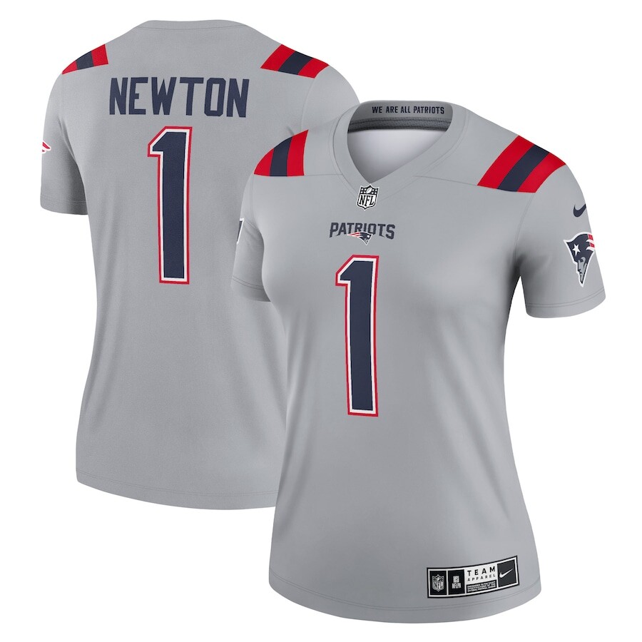 

Джерси Nike New England Patriots, серый