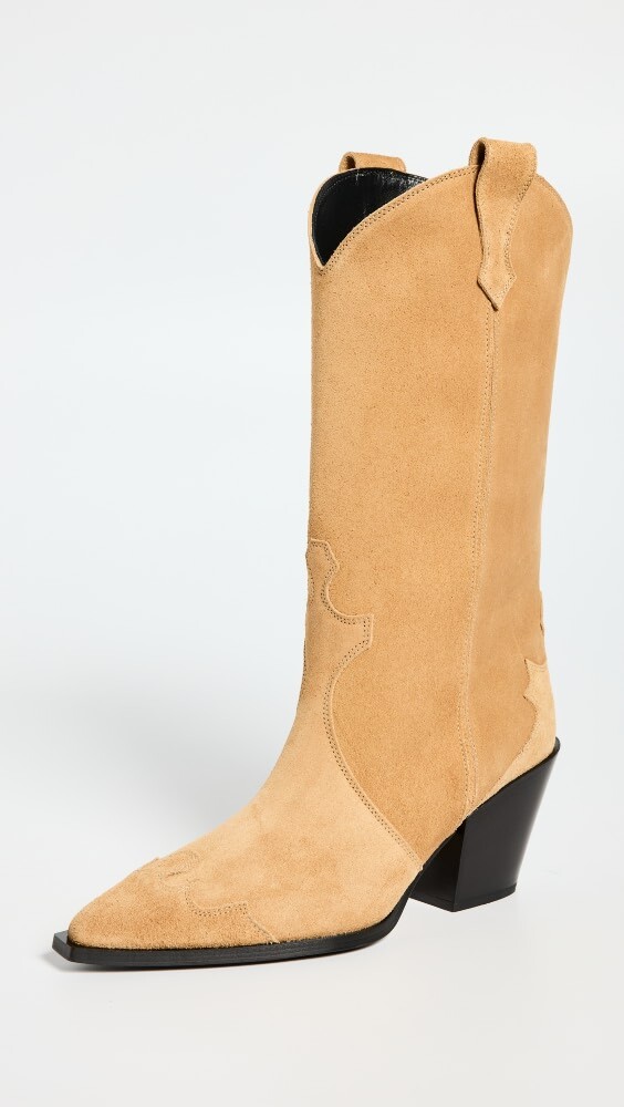 

Ботинки AEYDE Ariel Cow Suede Leather Caramel, карамельный