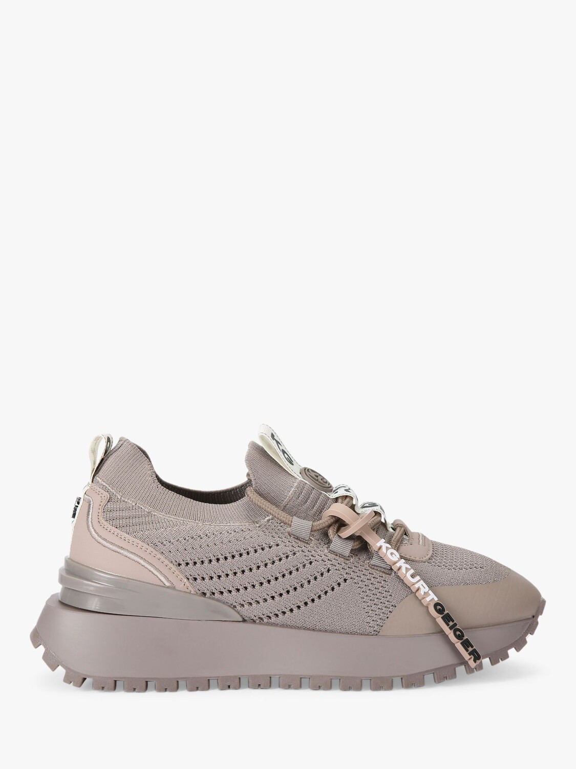 

Массивные кроссовки KG Kurt Geiger Lux, натуральный темно-серый цвет