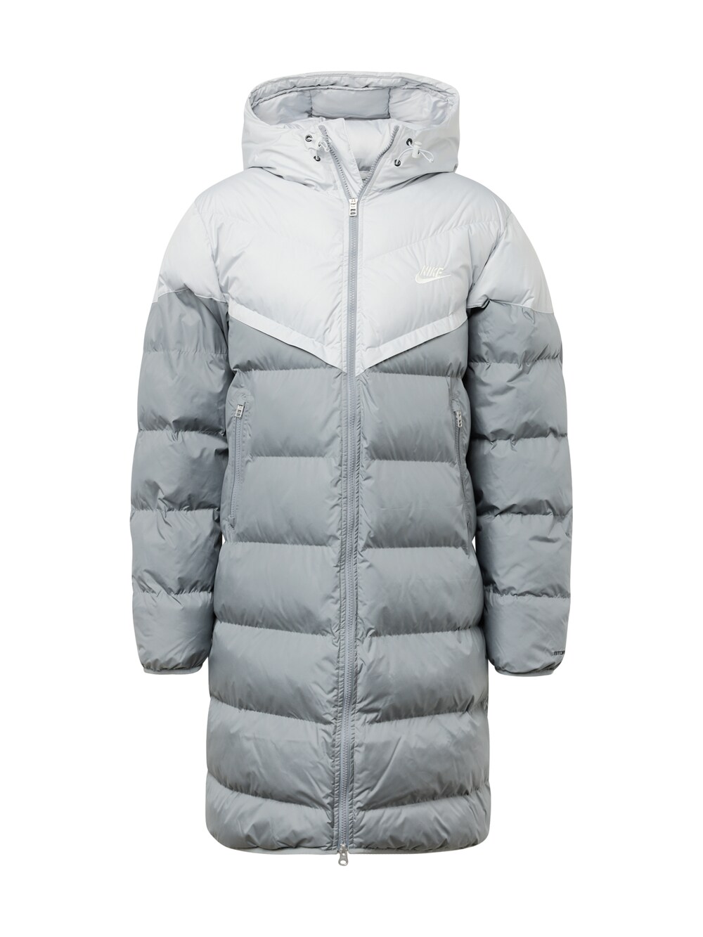 Межсезонное пальто Nike Sportswear, дымчато-серый/светло-серый пуховик nike hooded серый светло серый