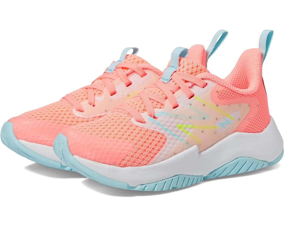 

Кроссовки New Balance Rave Run v2, цвет Grapefruit/Bleach Blue