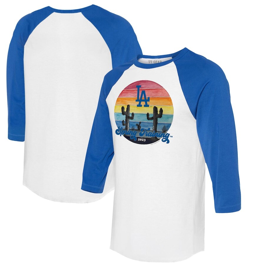 

Футболка с длинным рукавом Tiny Turnip Los Angeles Dodgers, белый