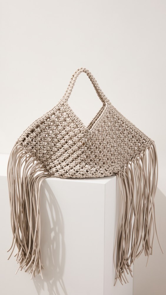 

Сумка-тоут Yuzefi Small Woven Basket, белый